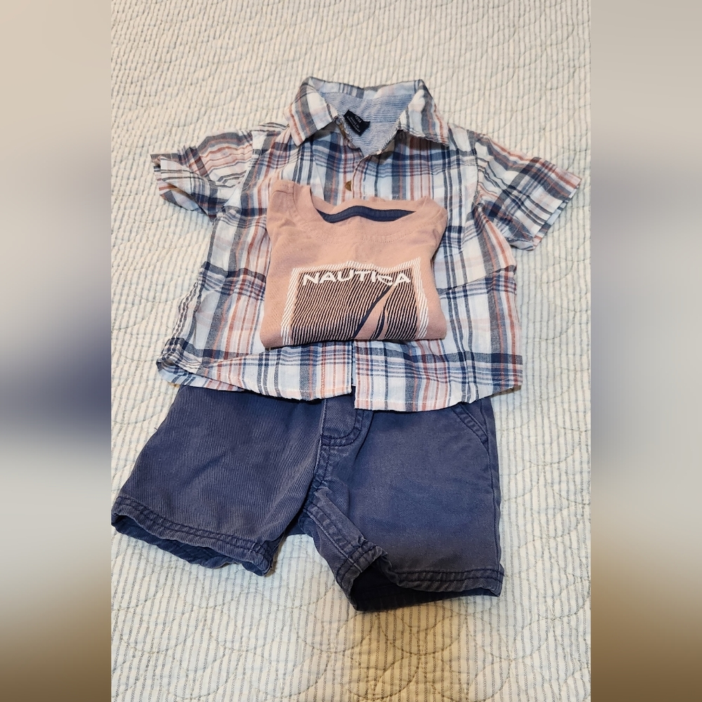 Nautica Toddler Boy 3 Piece Set